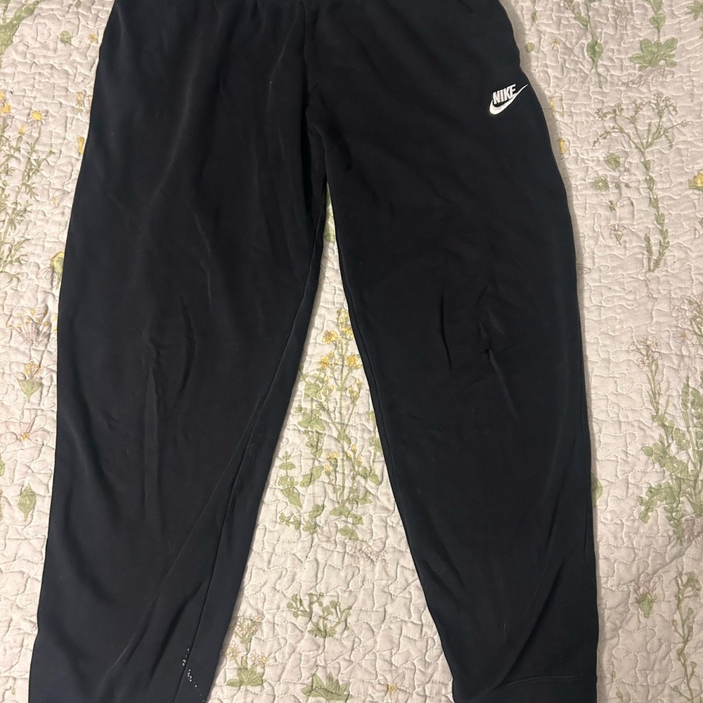 Light Weight Black Nike Joggers
